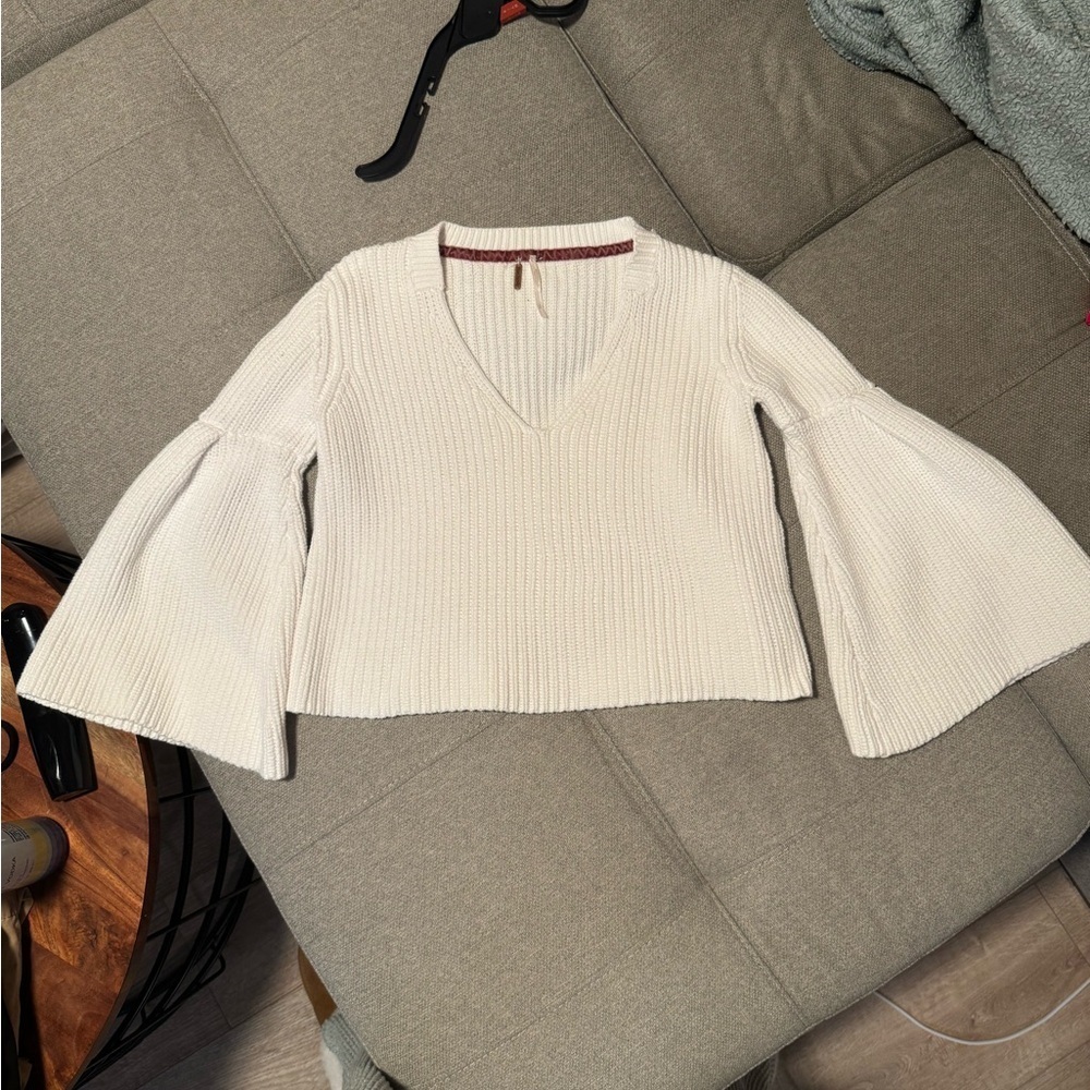 Free People | Damsel Cable Knit Sweater - Picture 11 of 16